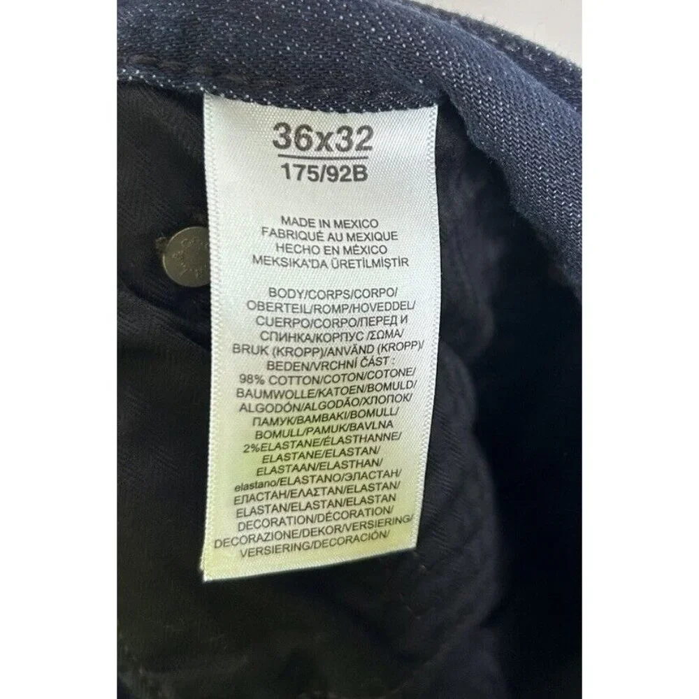 Polo by Ralph Lauren Men's Slim Jeans - Dark Blue - Picture 15 of 15